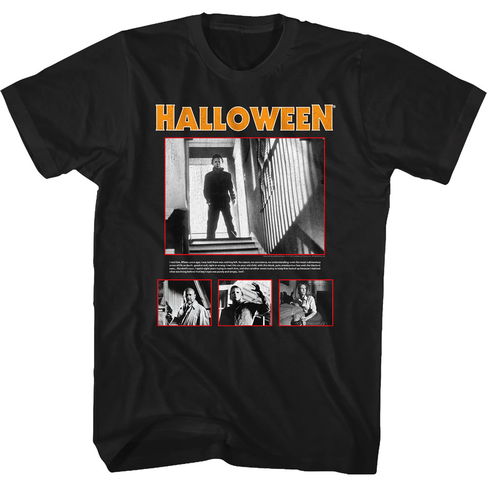 Evil Collage Halloween Tshirt